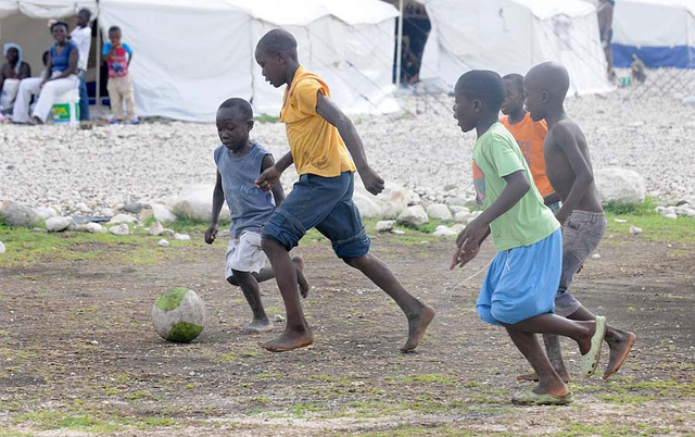 Tabarre Issa IDP camp in Port-au-Prince, Haiti, on June 7, 2010.